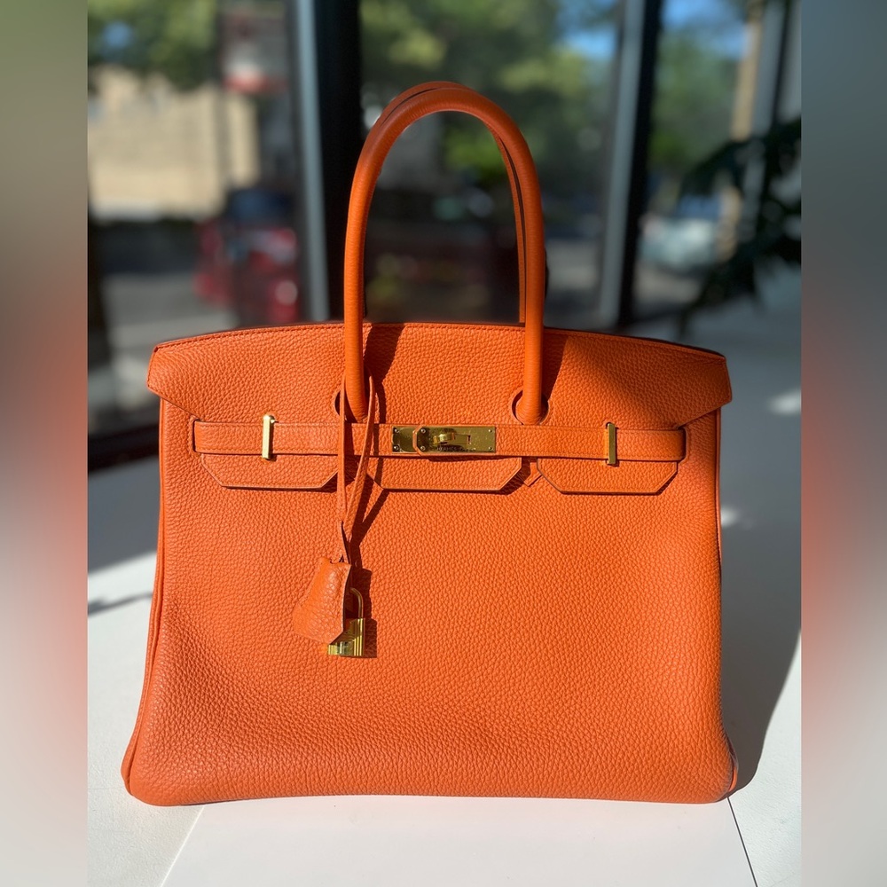 Sold Hermes B35 Togo Ghw